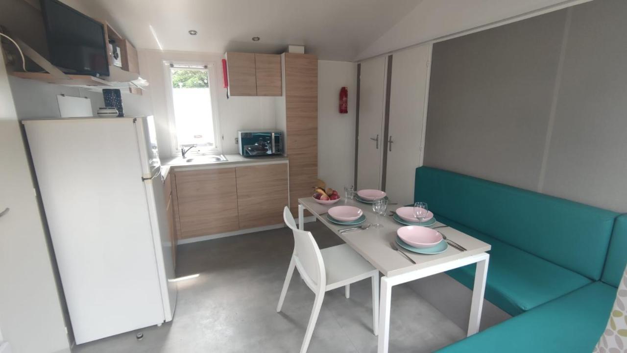 Mobilheim Herz Lauwersoog - Chalet Robbengat Exterior foto